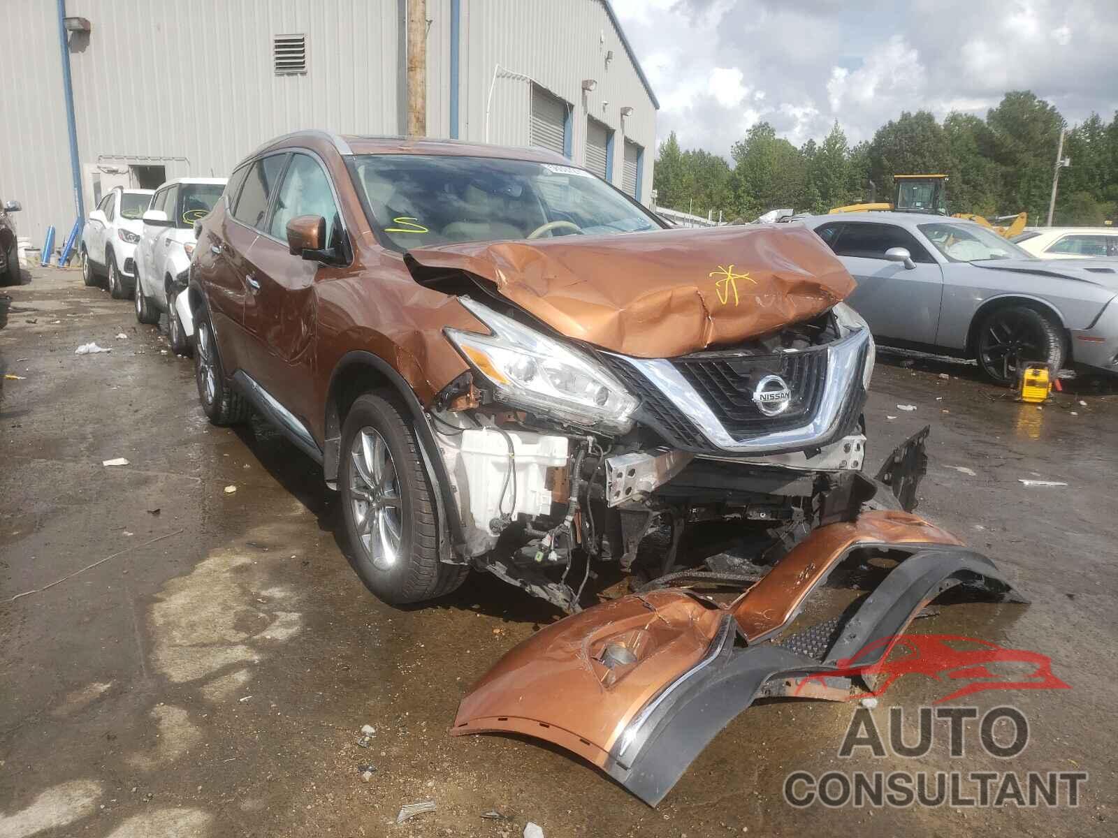 NISSAN MURANO 2016 - 5N1AZ2MH5GN121718