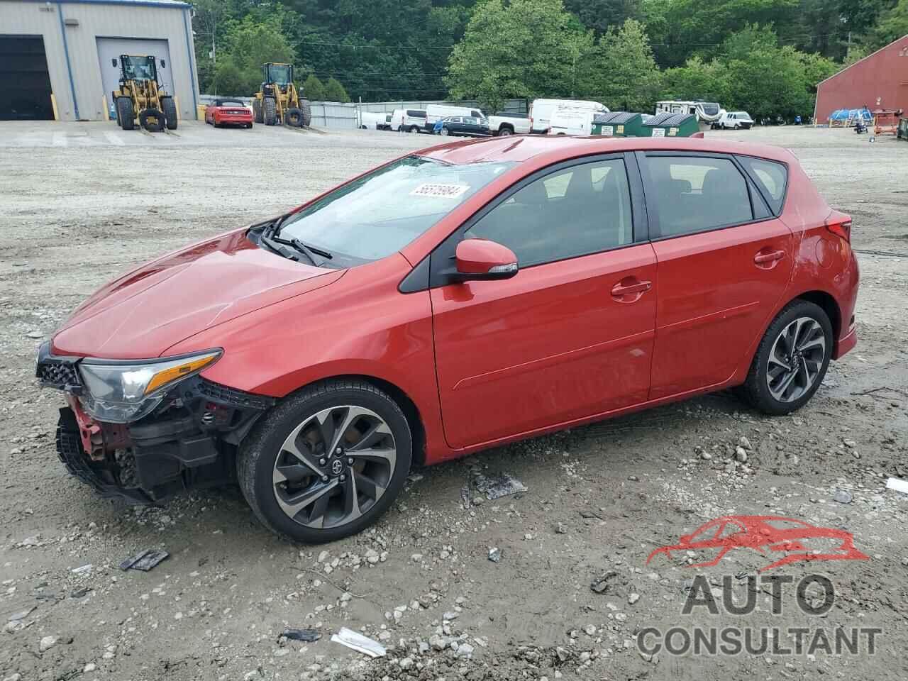 TOYOTA SCION 2016 - JTNKARJE2GJ512184