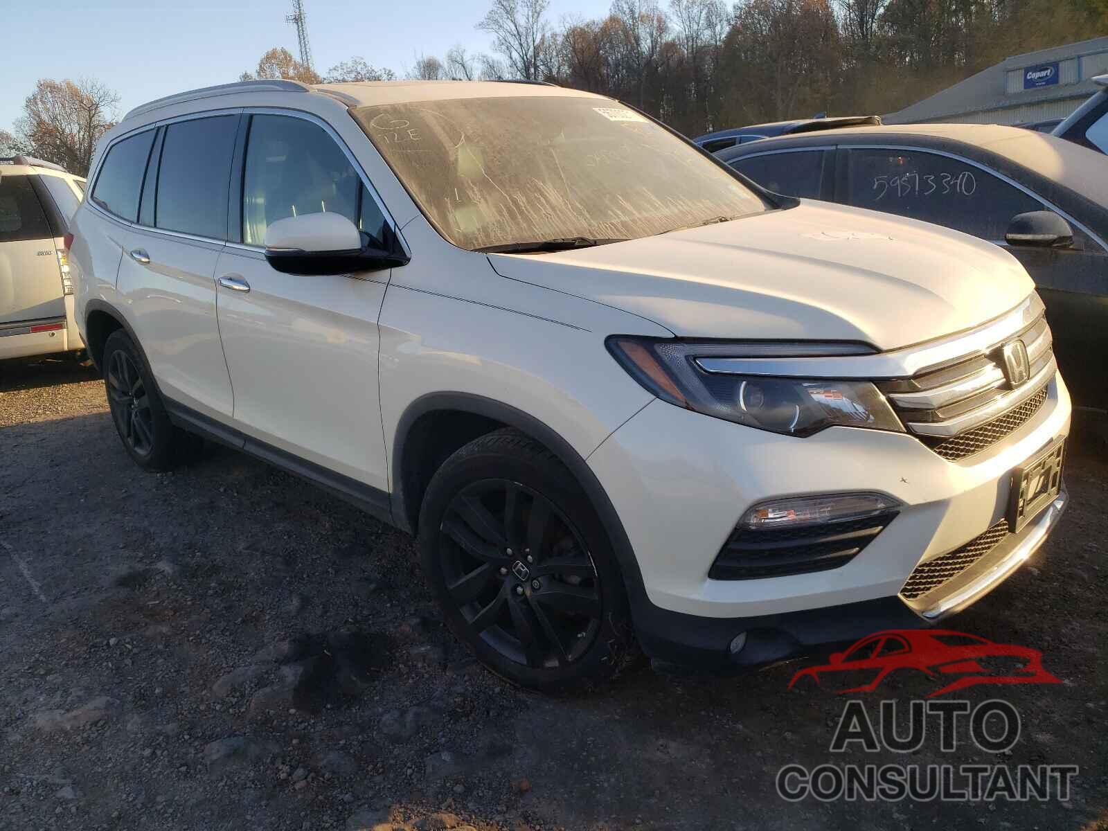 HONDA PILOT 2016 - 5FNYF6H09GB113787
