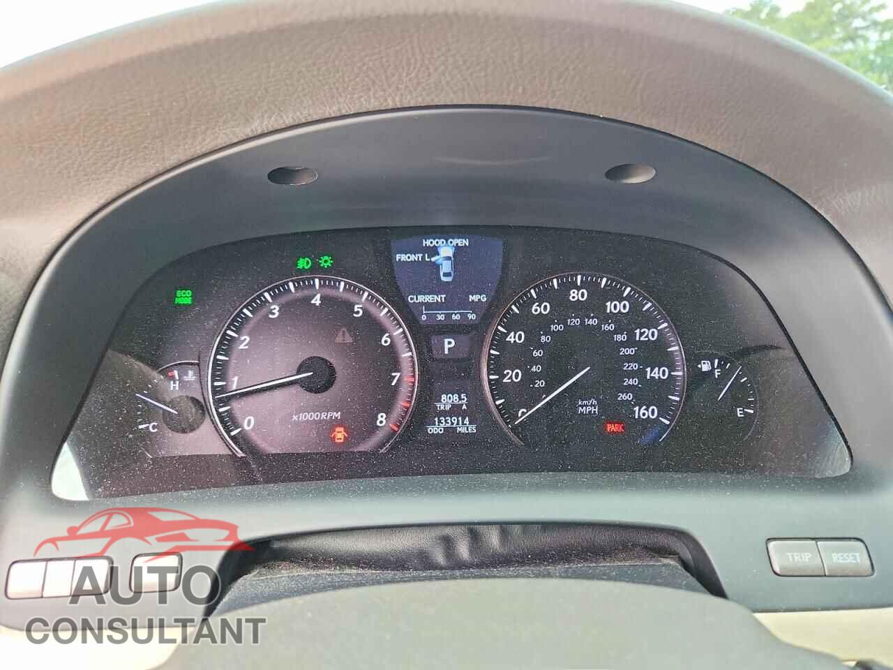 LEXUS LS460 2012 - JTHBL5EF0C5110787