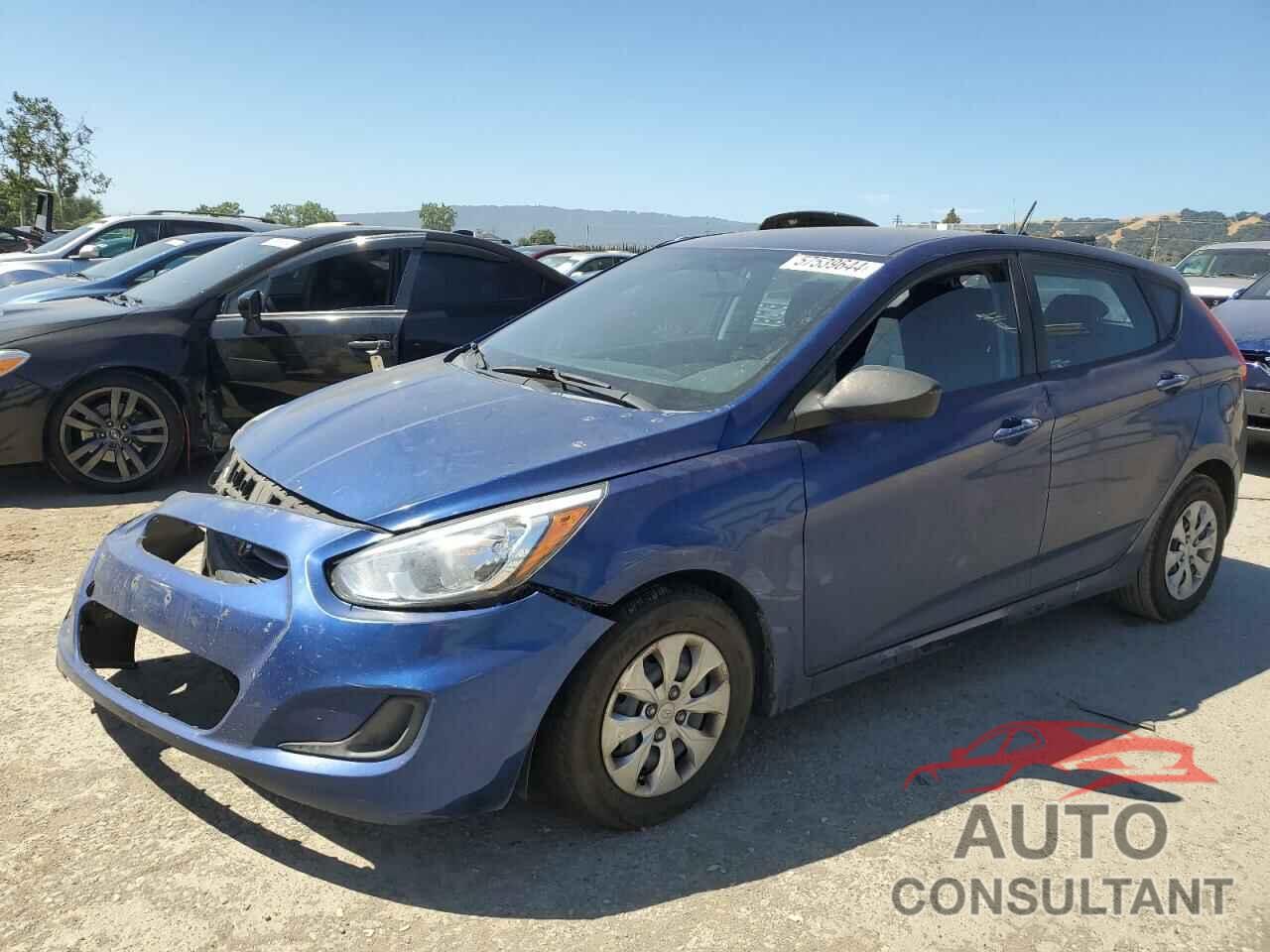 HYUNDAI ACCENT 2016 - KMHCT5AE8GU243257