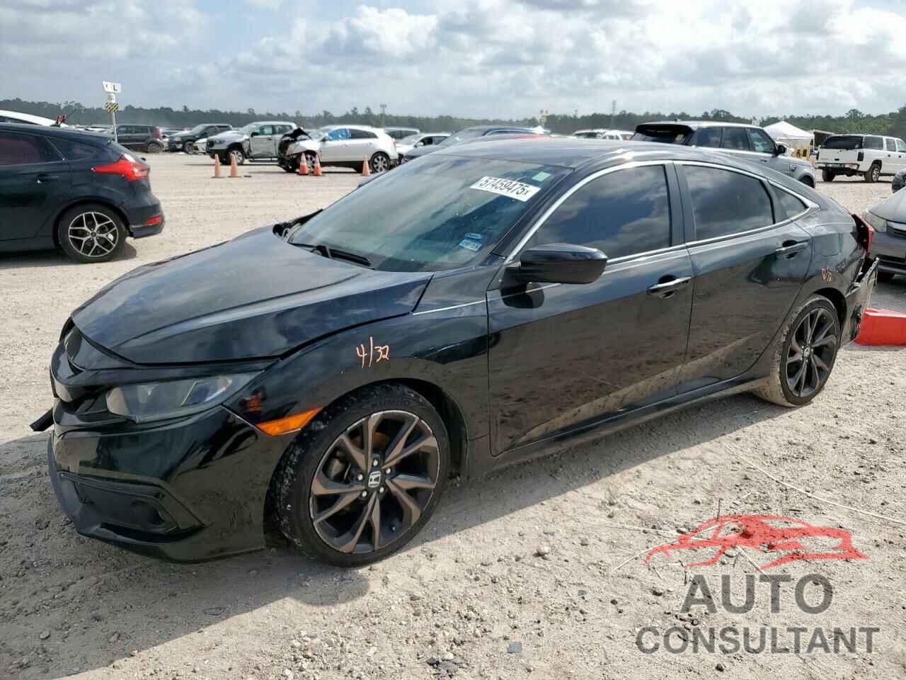 HONDA CIVIC 2020 - 19XFC2F80LE024918