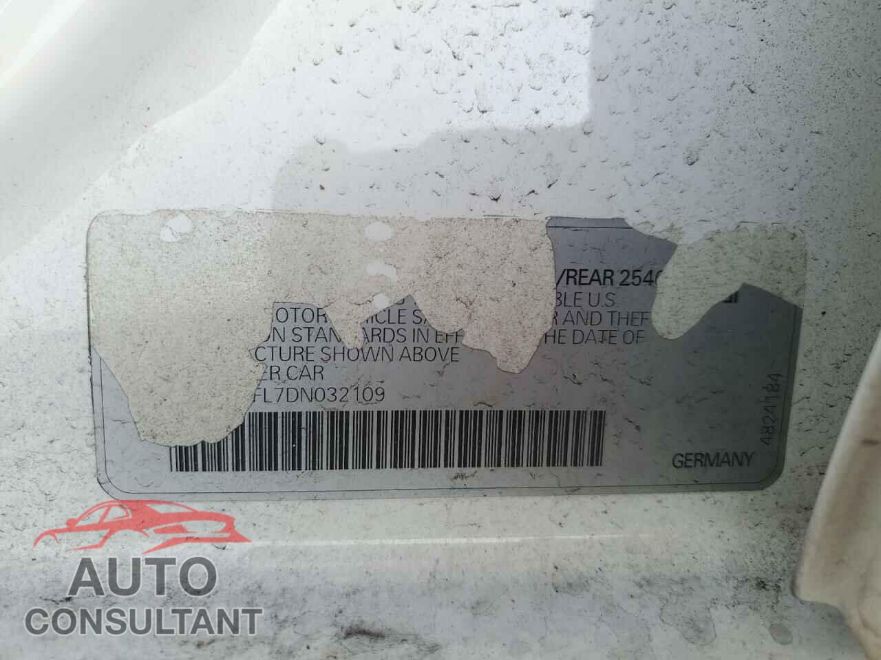 AUDI A4 2013 - WAUFFAFL7DN032109