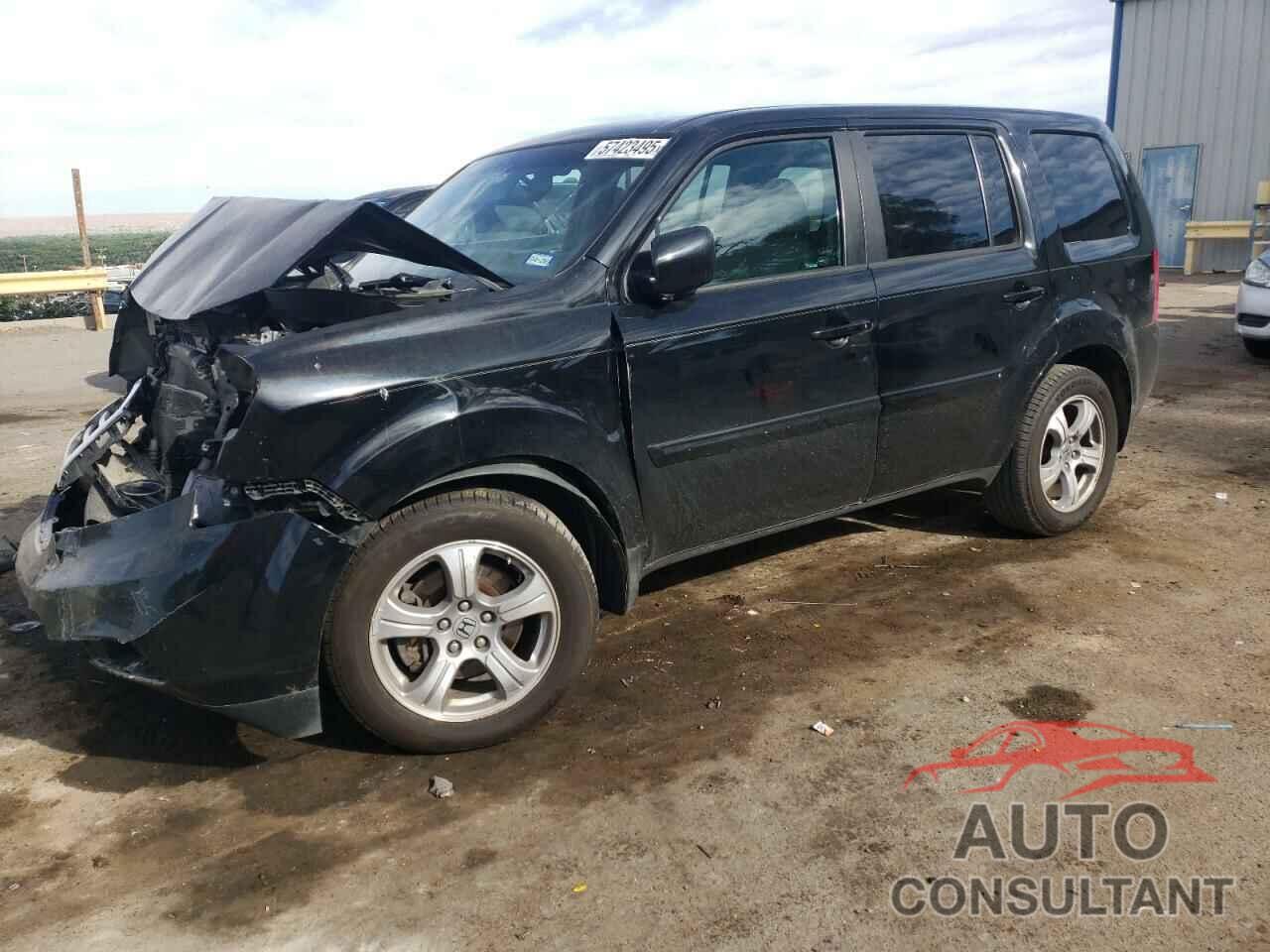 HONDA PILOT 2013 - 5FNYF4H5XDB011507