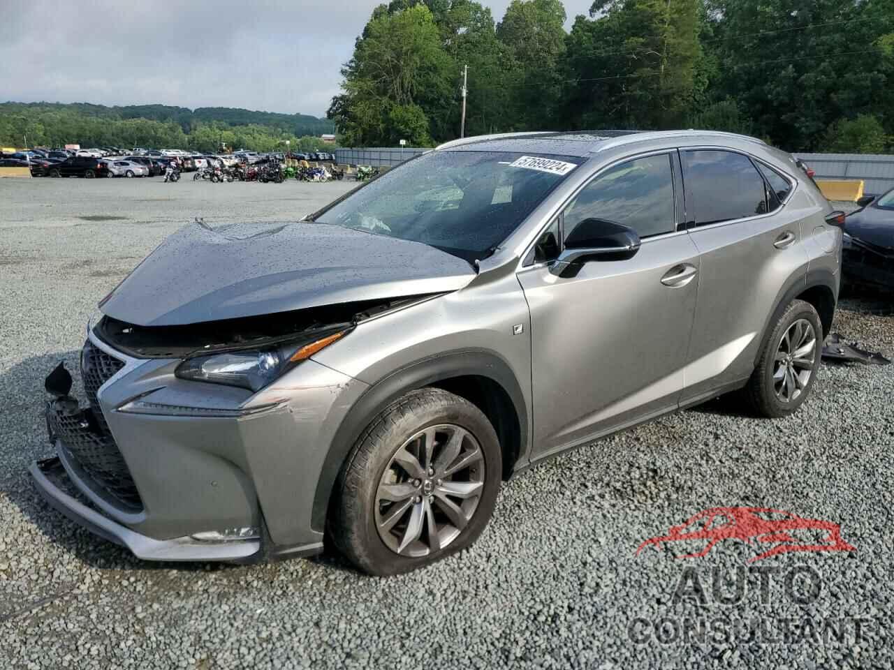 LEXUS NX 2017 - JTJYARBZ3H2070640