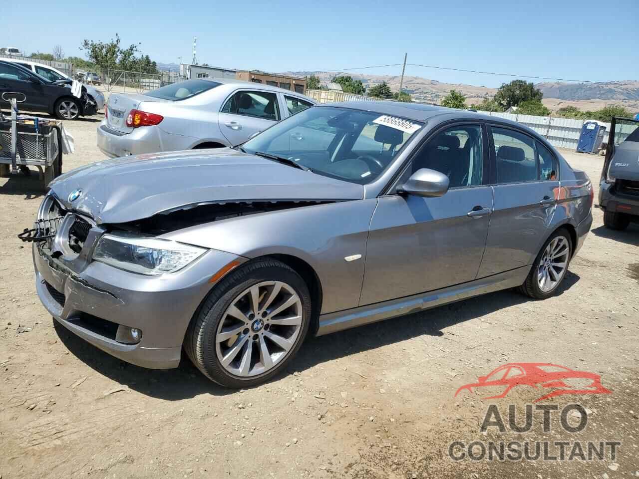 BMW 3 SERIES 2011 - WBAPH5G54BNM76633