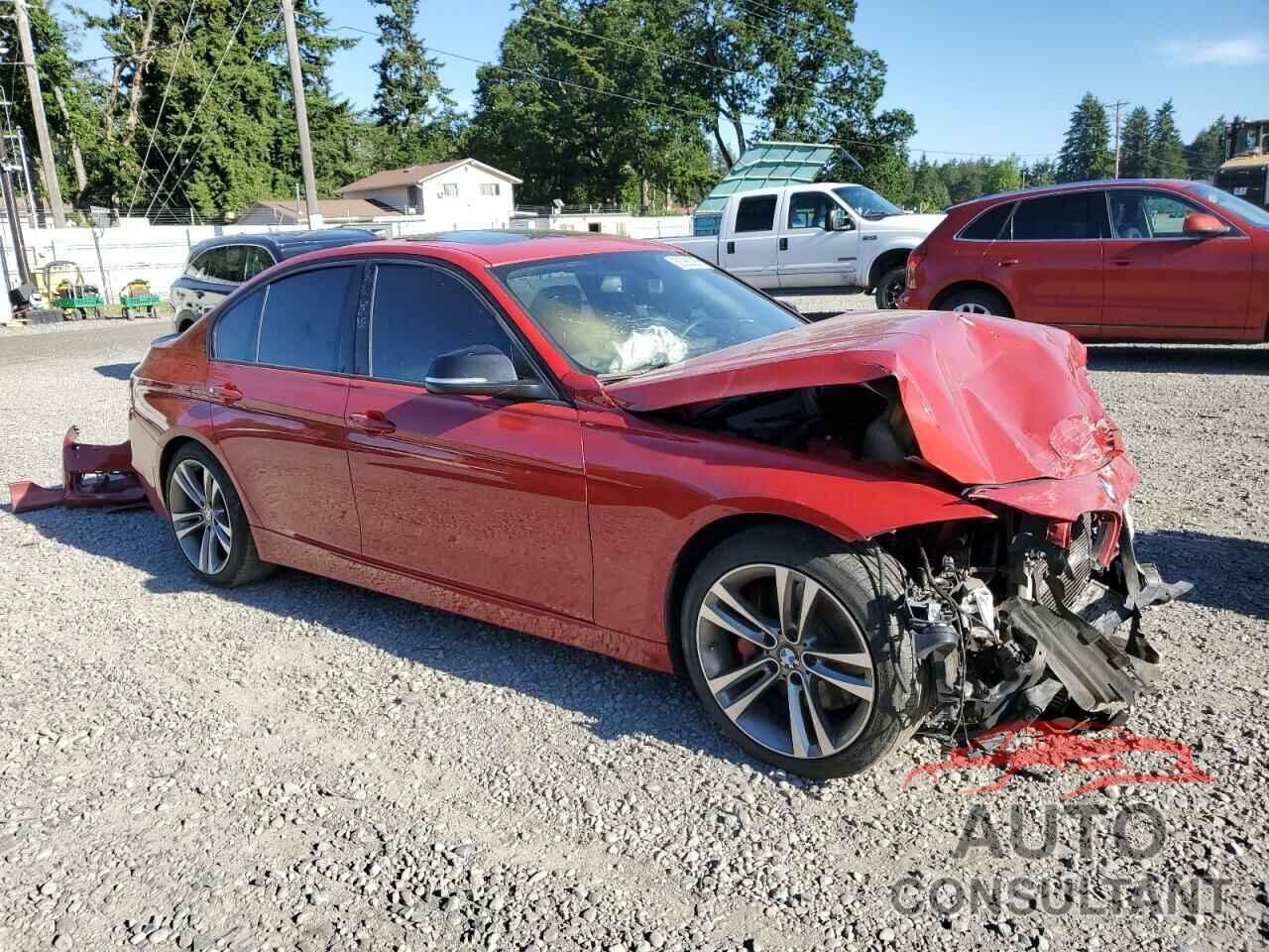 BMW 3 SERIES 2012 - WBA3A9C52CFX59740