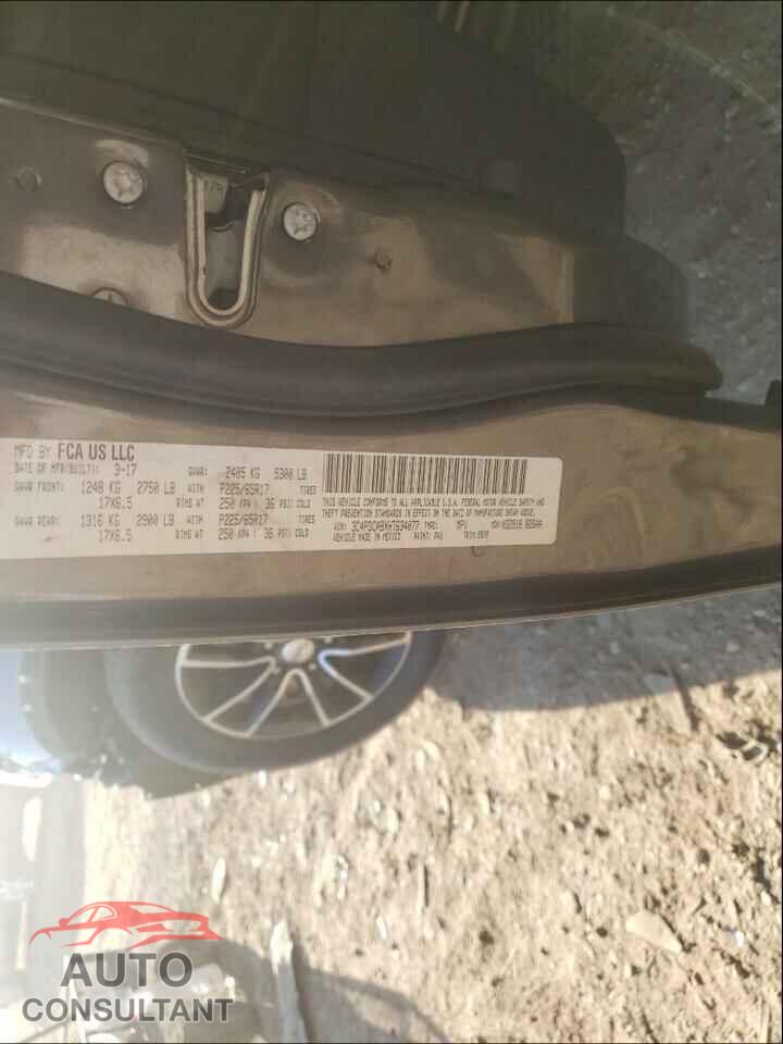 DODGE JOURNEY 2017 - 3C4PDCABXHT634077