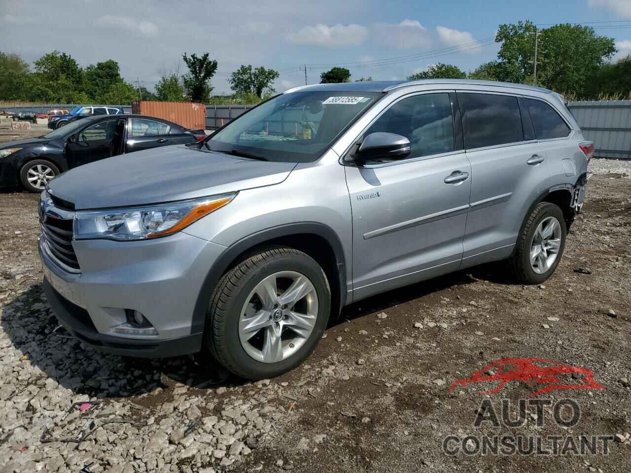 TOYOTA HIGHLANDER 2016 - 5TDDCRFHXGS017664