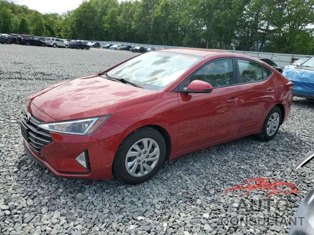 HYUNDAI ELANTRA 2019 - KMHD74LF0KU790248