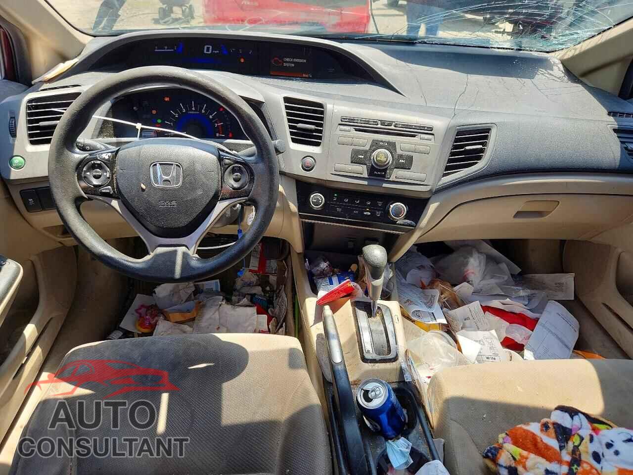 HONDA CIVIC 2012 - 19XFB2F50CE103840