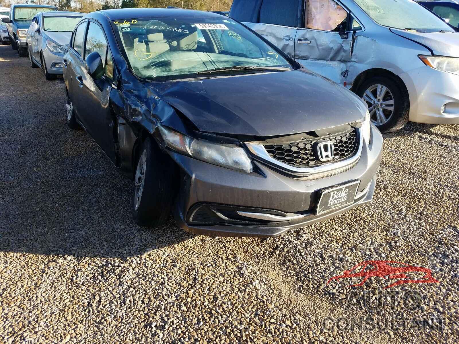 HONDA CIVIC 2013 - 2HGFB2F57DH597122