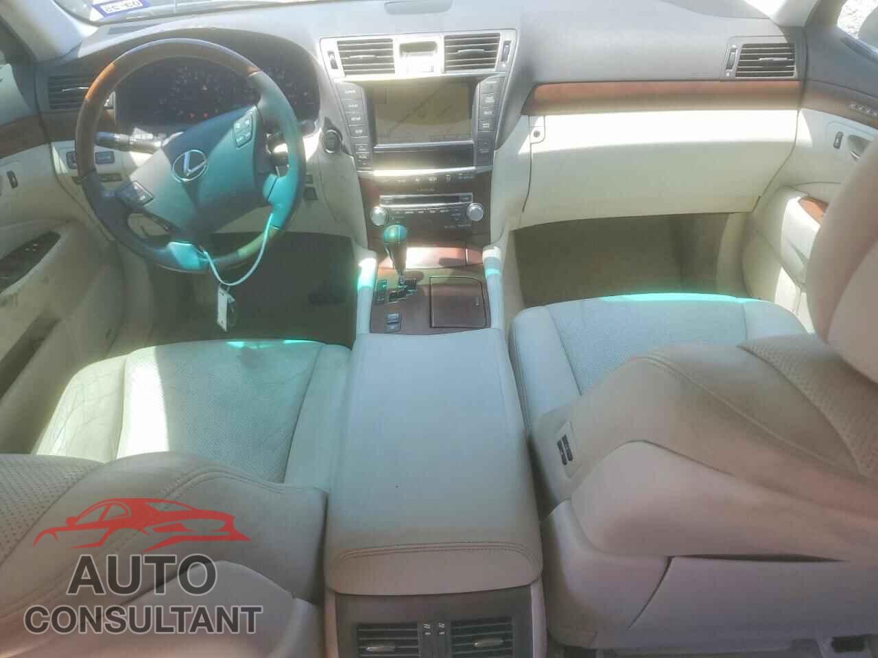LEXUS LS460 2012 - JTHBL5EF1C5108627