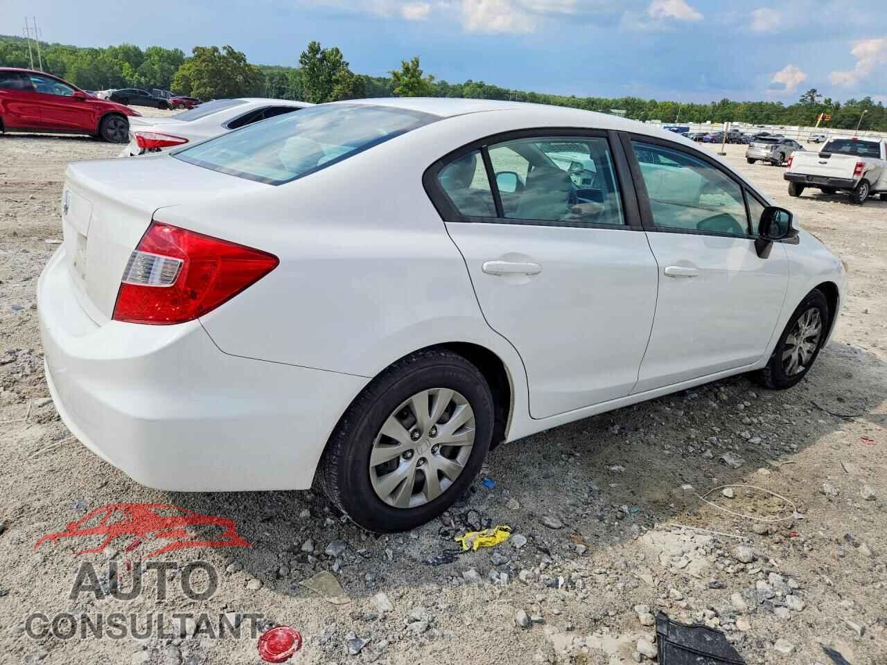 HONDA CIVIC 2012 - 2HGFB2F54CH581331