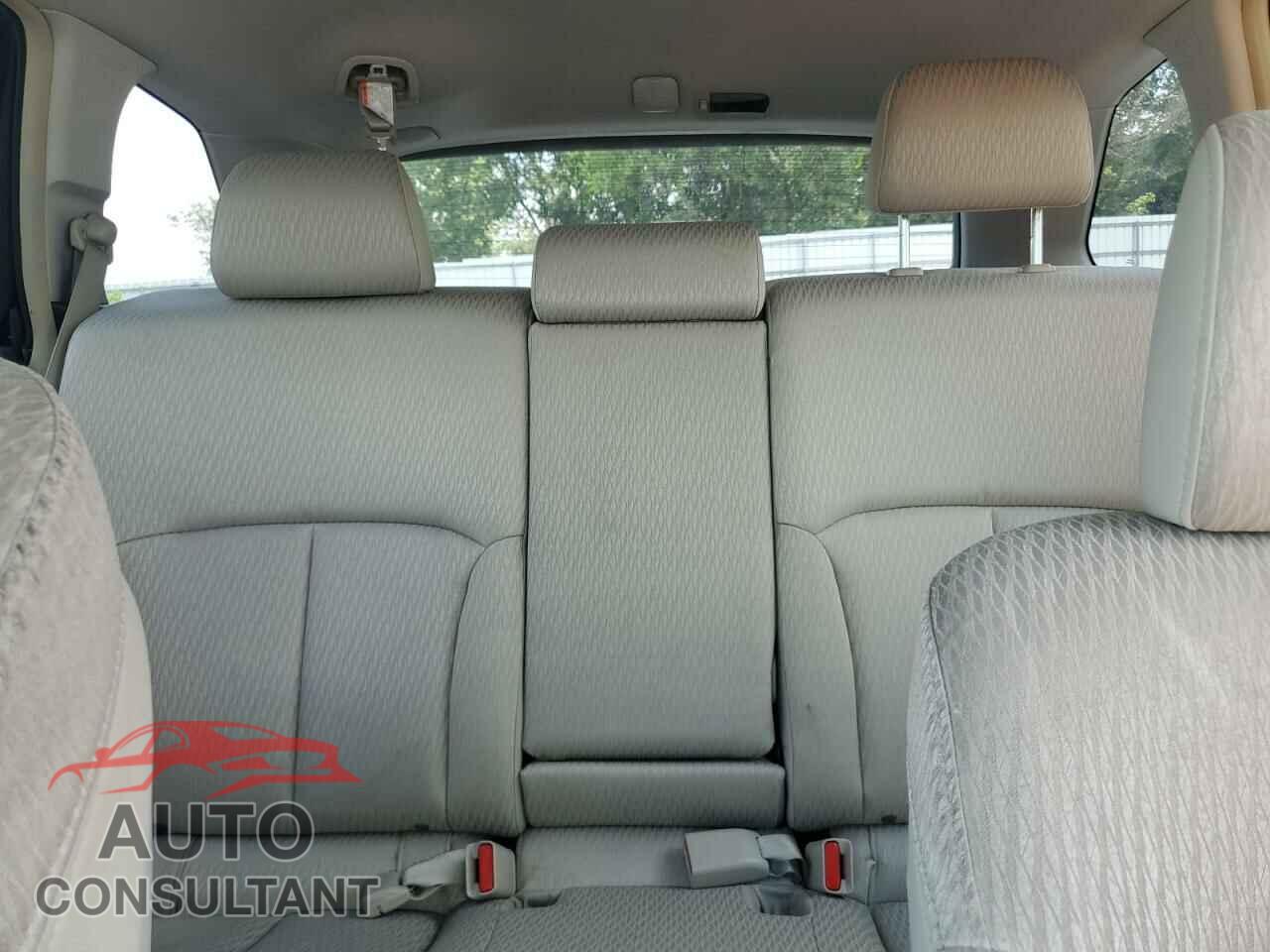 SUBARU OUTBACK 2012 - 4S4BRBCC5C3236433