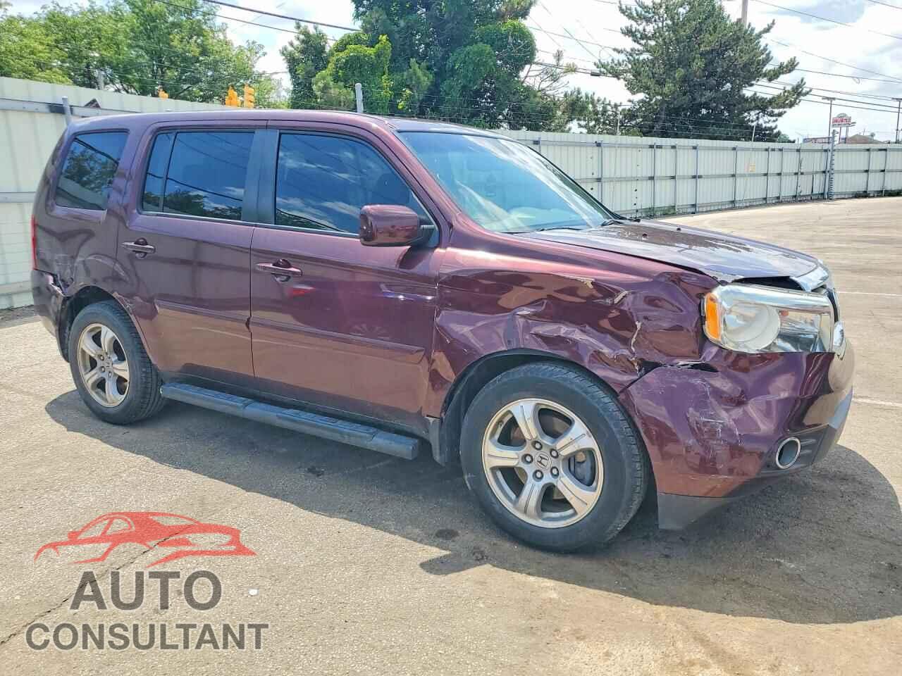 HONDA PILOT 2012 - 5FNYF4H56CB064574