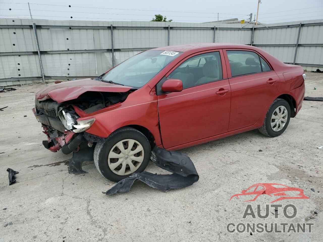 TOYOTA COROLLA 2009 - JTDBL40E599086482