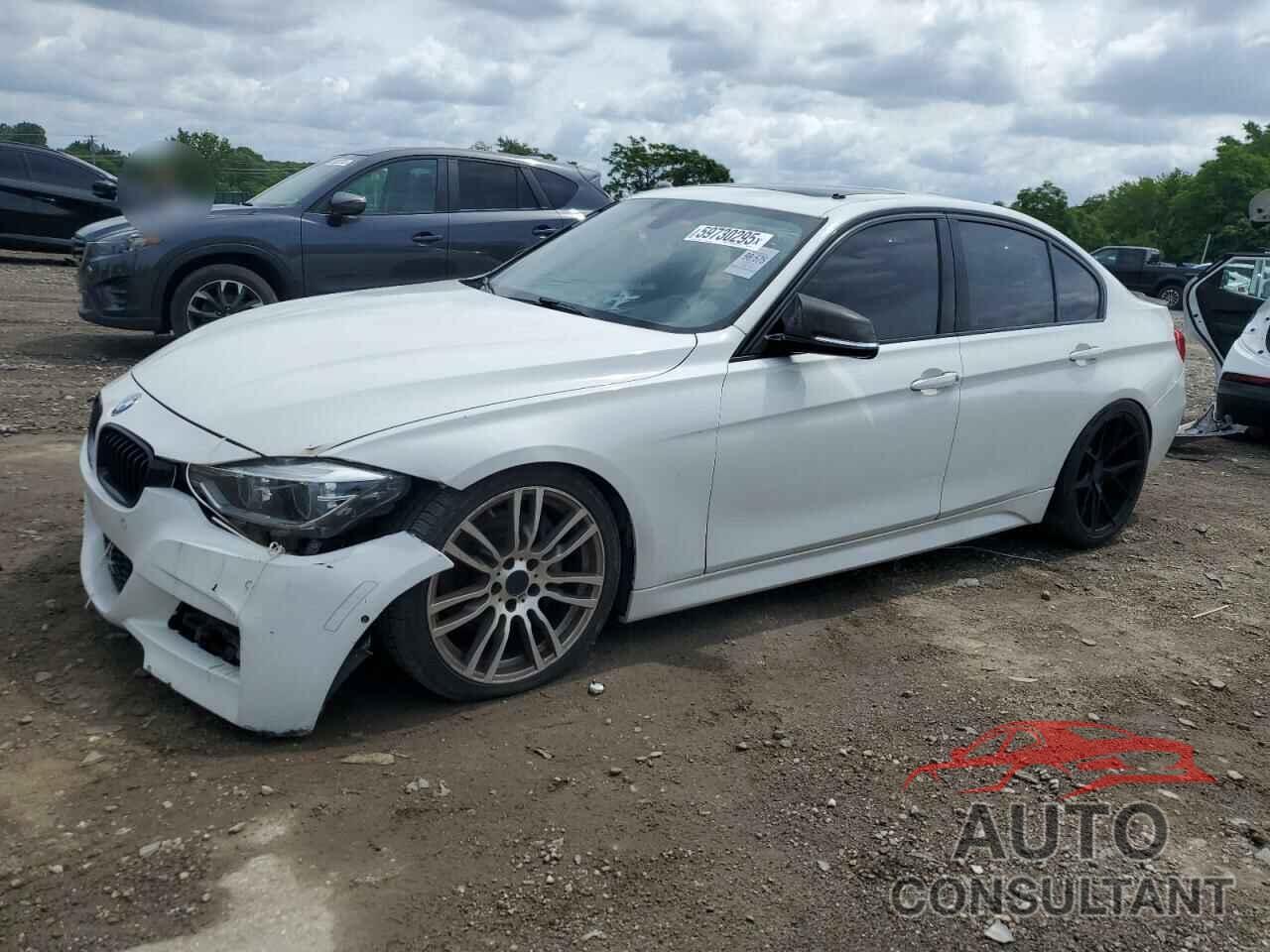 BMW 3 SERIES 2017 - WBA8B3G37HNU35737