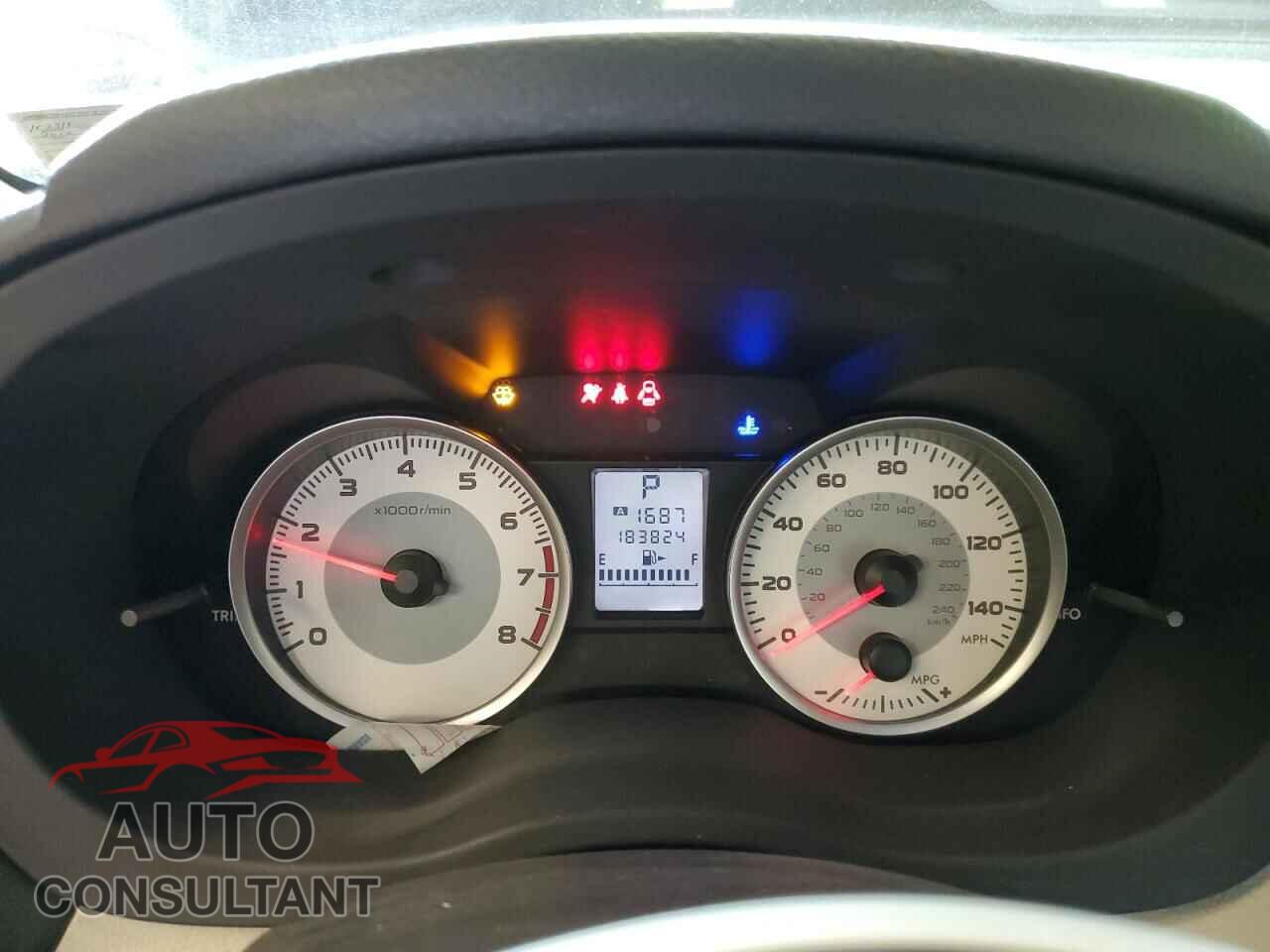 SUBARU IMPREZA 2012 - JF1GJAA69CH014673