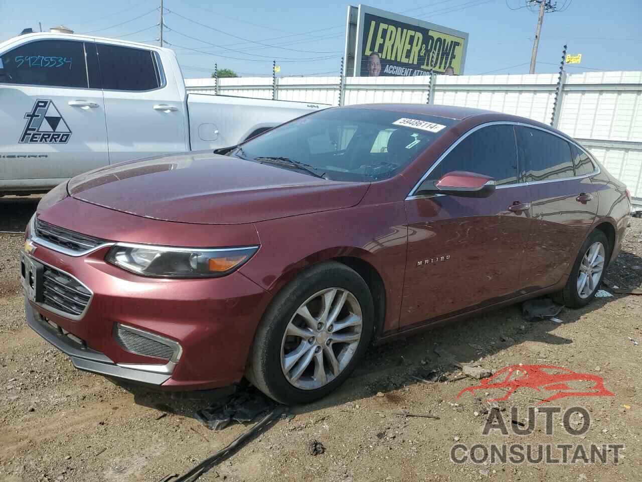 CHEVROLET MALIBU 2016 - 1G1ZE5ST5GF230792