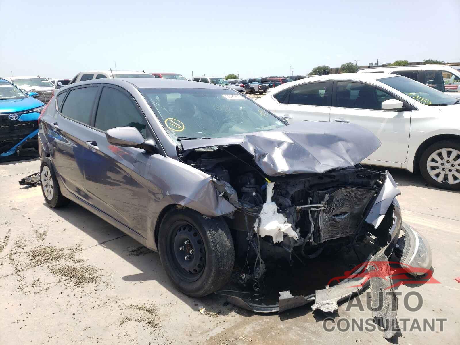 HYUNDAI ACCENT 2016 - KMHCT5AE8GU294466