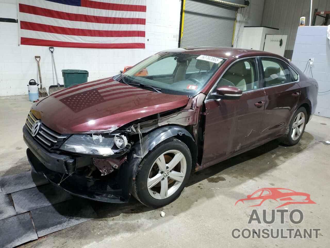 VOLKSWAGEN PASSAT 2013 - 1VWBP7A32DC123984