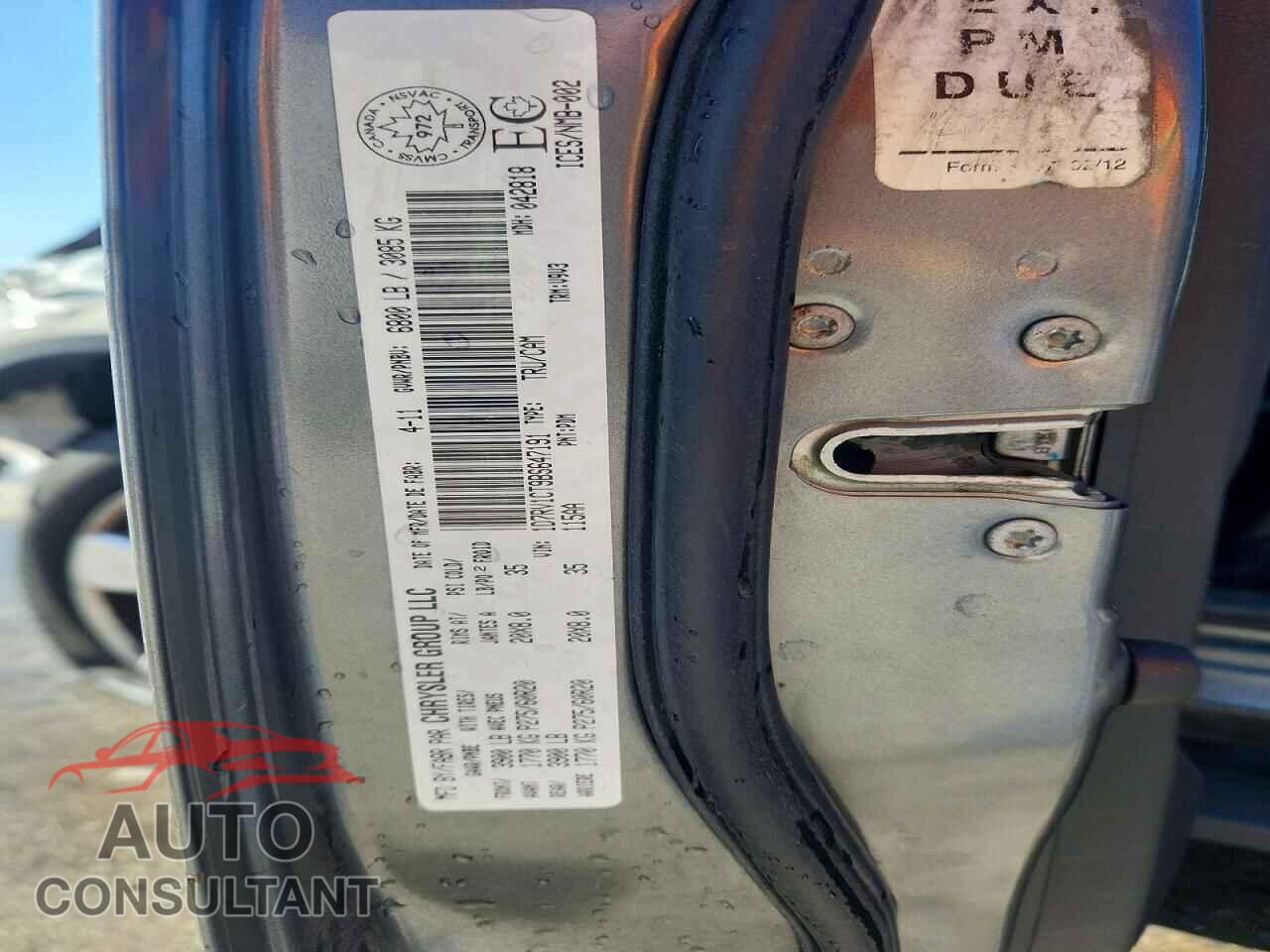DODGE RAM 1500 2011 - 1D7RV1CT9BS647191