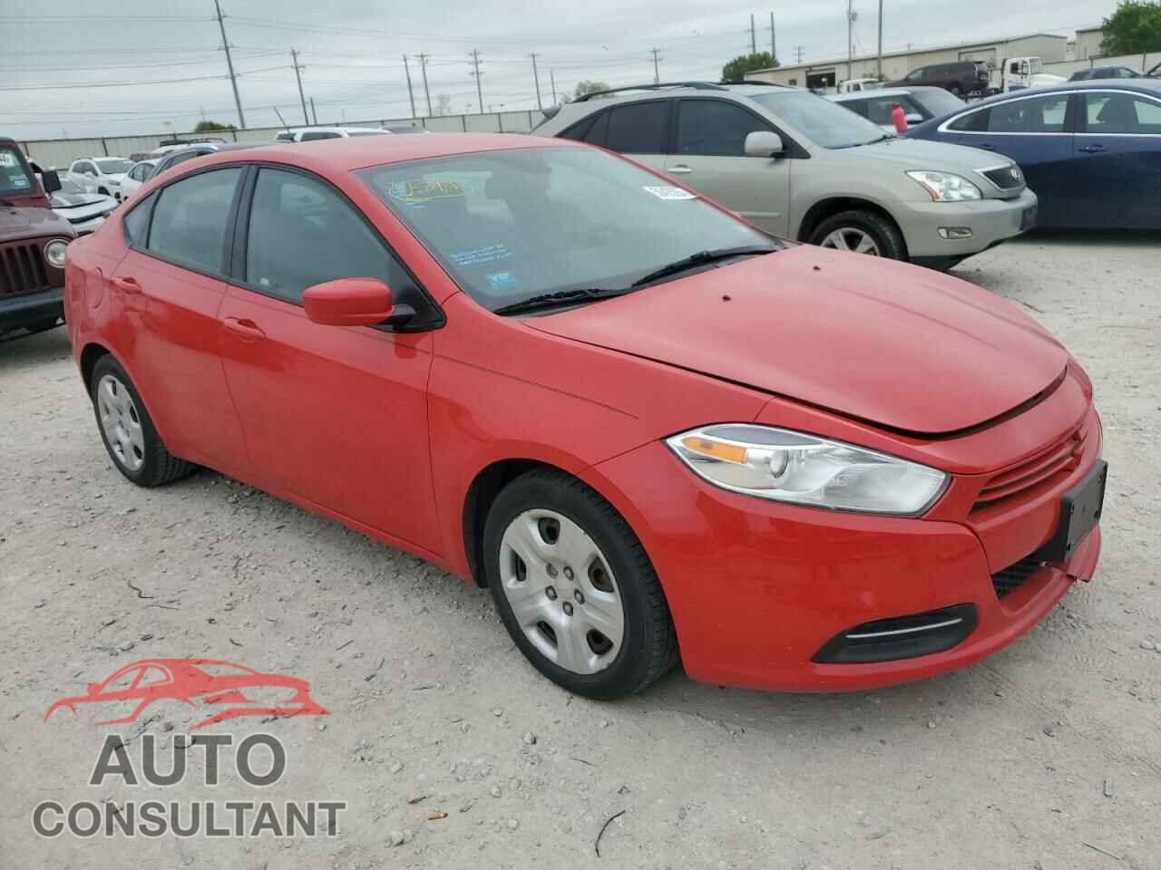 DODGE DART 2016 - 1C3CDFAA9GD682640