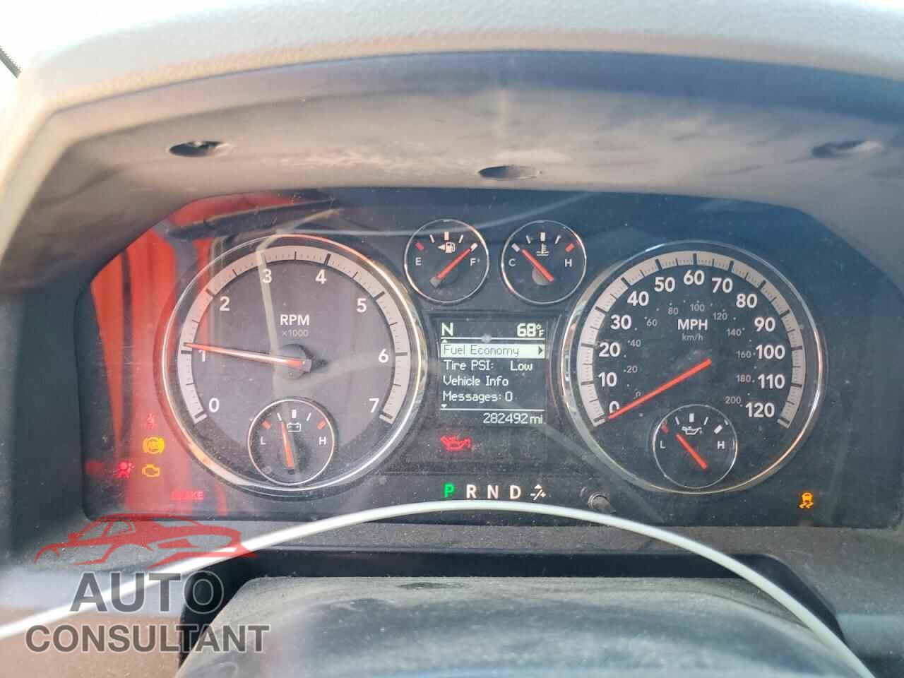 DODGE RAM 1500 2012 - 1C6RD6LT8CS281422