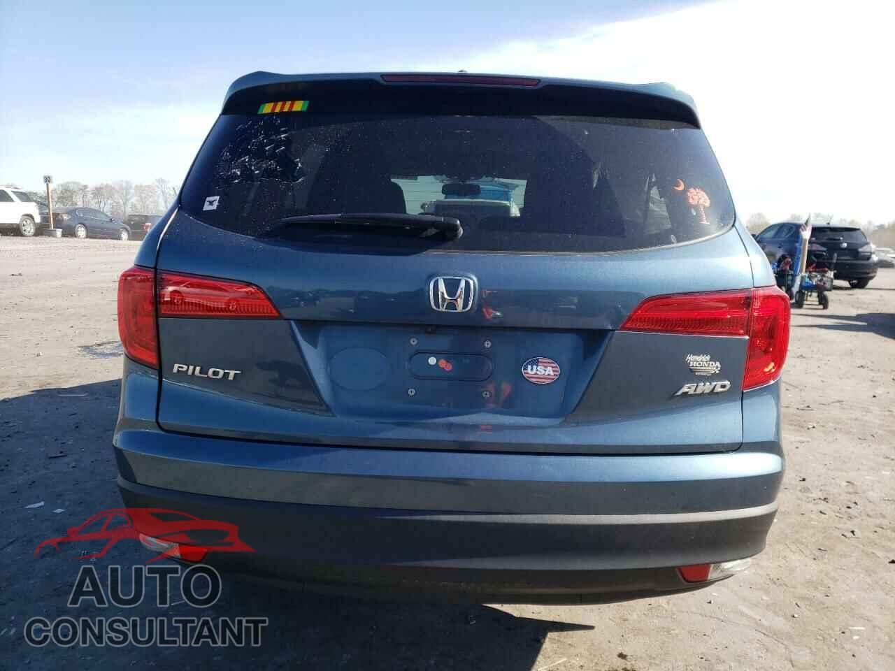 HONDA PILOT 2017 - 5FNYF6H72HB063569