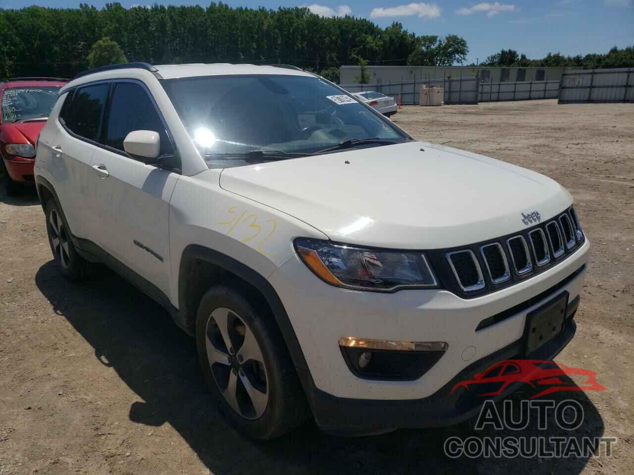 JEEP COMPASS 2017 - 3C4NJDBB7HT656316