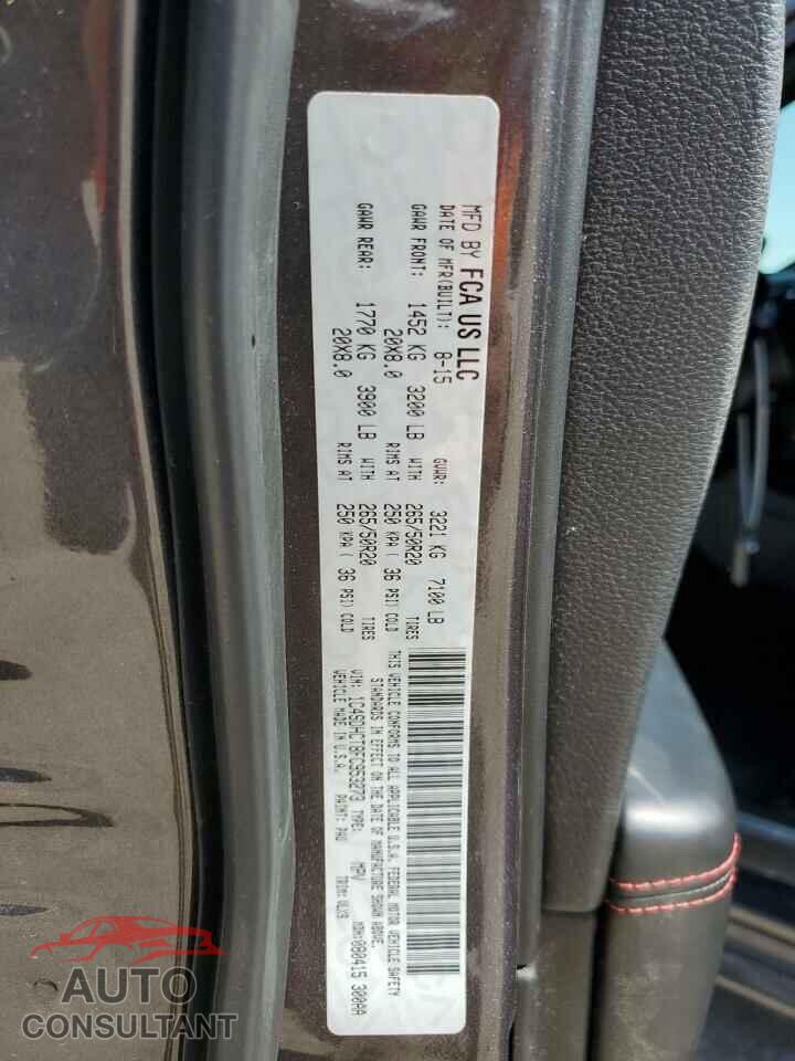 DODGE DURANGO 2015 - 1C4SDHCT8FC953273