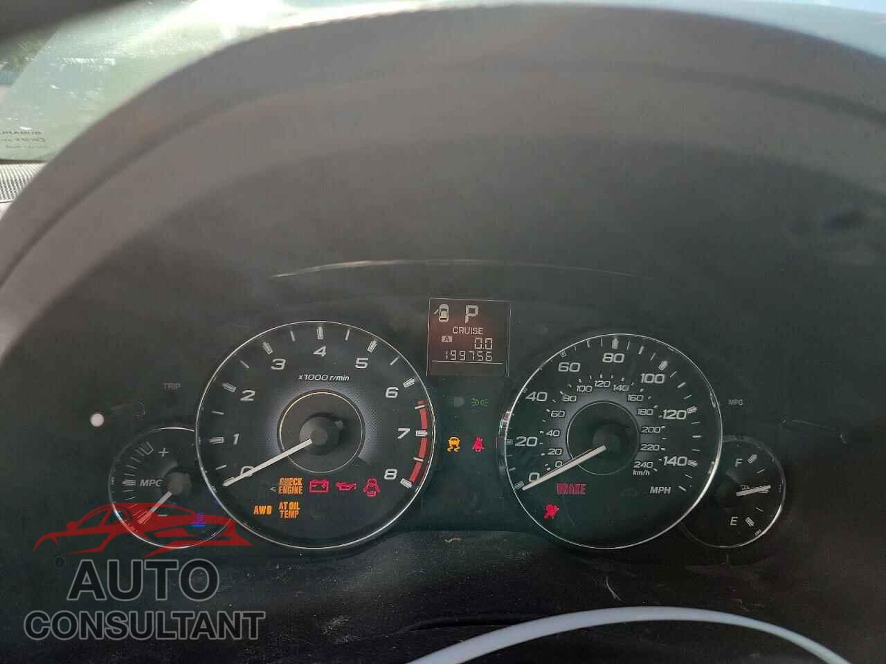 SUBARU OUTBACK 2010 - 4S4BRBGC2A3345407
