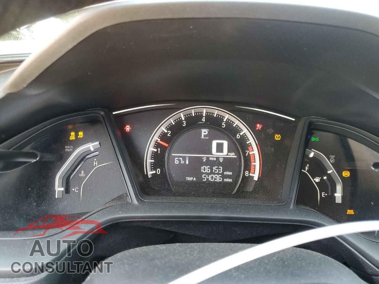 HONDA CIVIC 2016 - 19XFC2F59GE219024