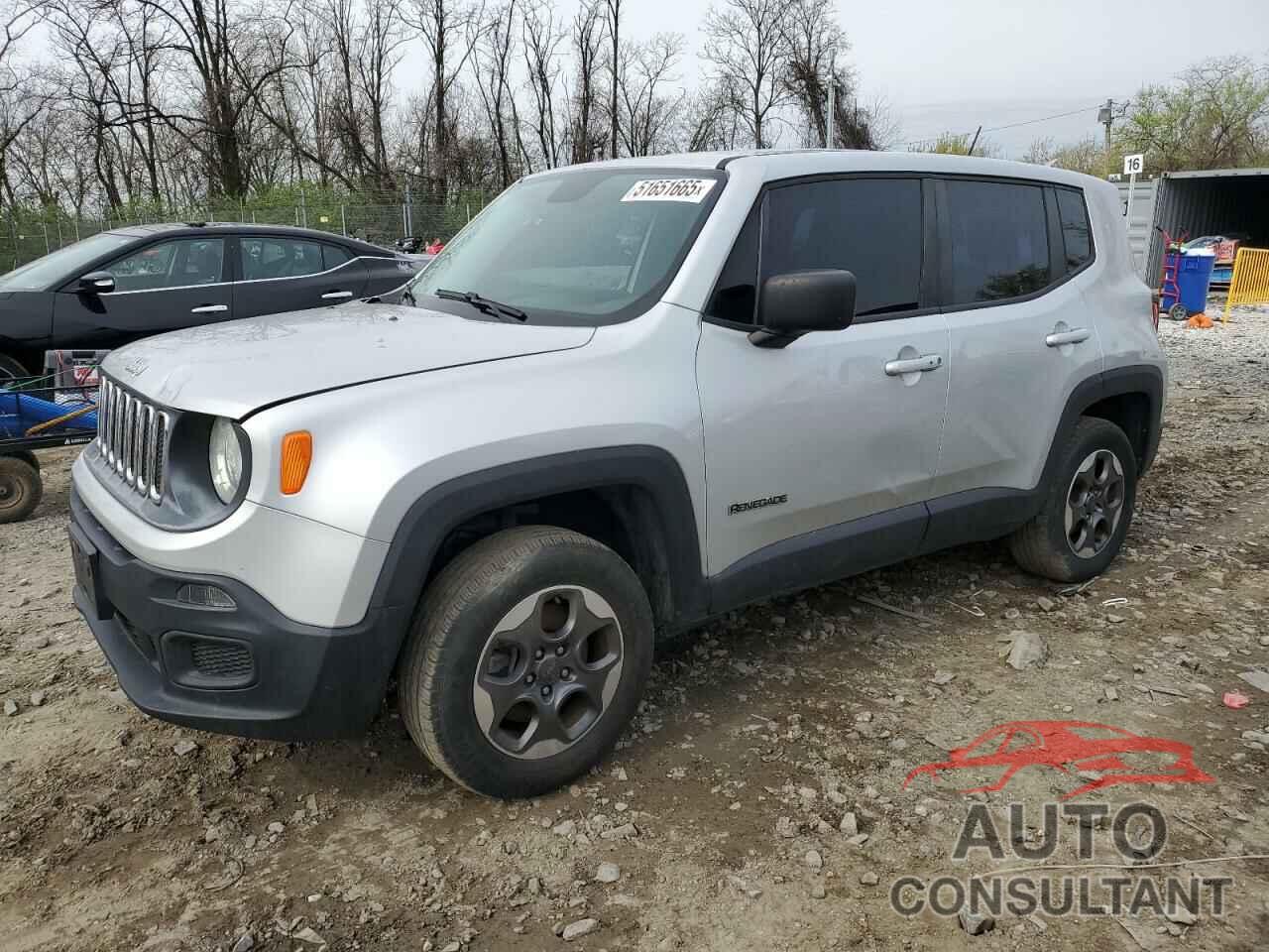 JEEP RENEGADE 2016 - ZACCJBAT9GPD25247