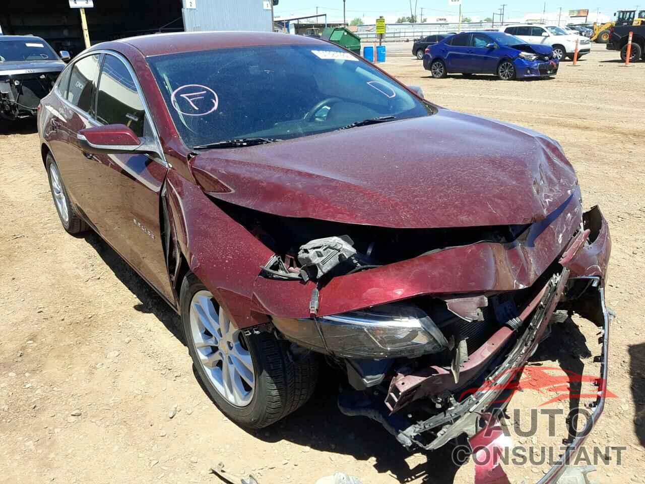 CHEVROLET MALIBU 2016 - 1G1ZE5ST2GF292442