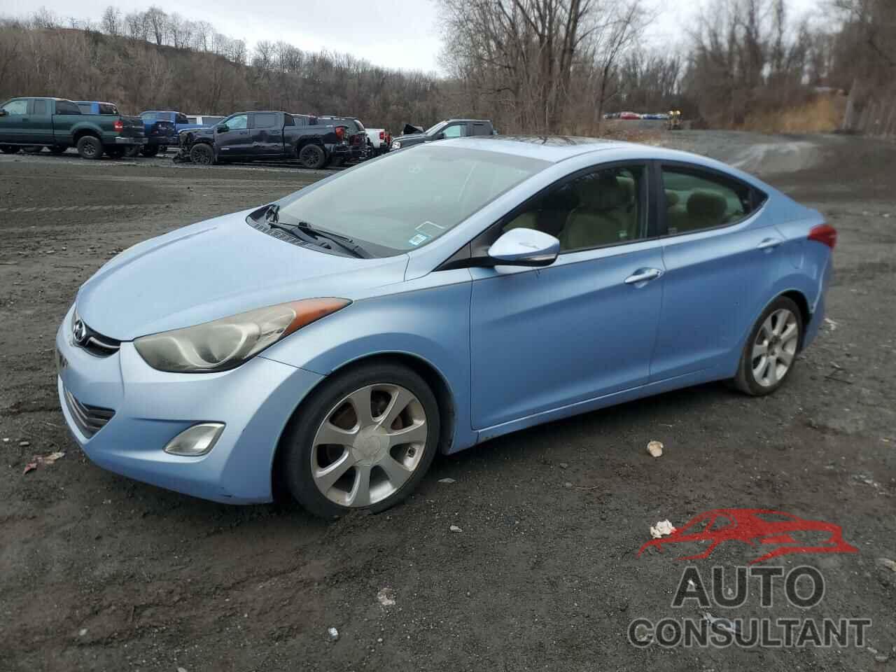 HYUNDAI ELANTRA 2012 - KMHDH4AE5CU309435