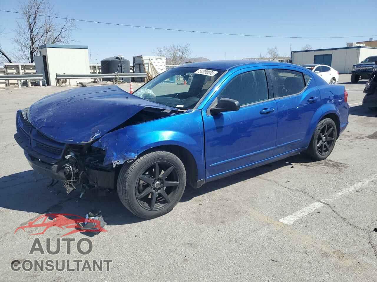 DODGE AVENGER 2012 - 1C3CDZAB9CN259202