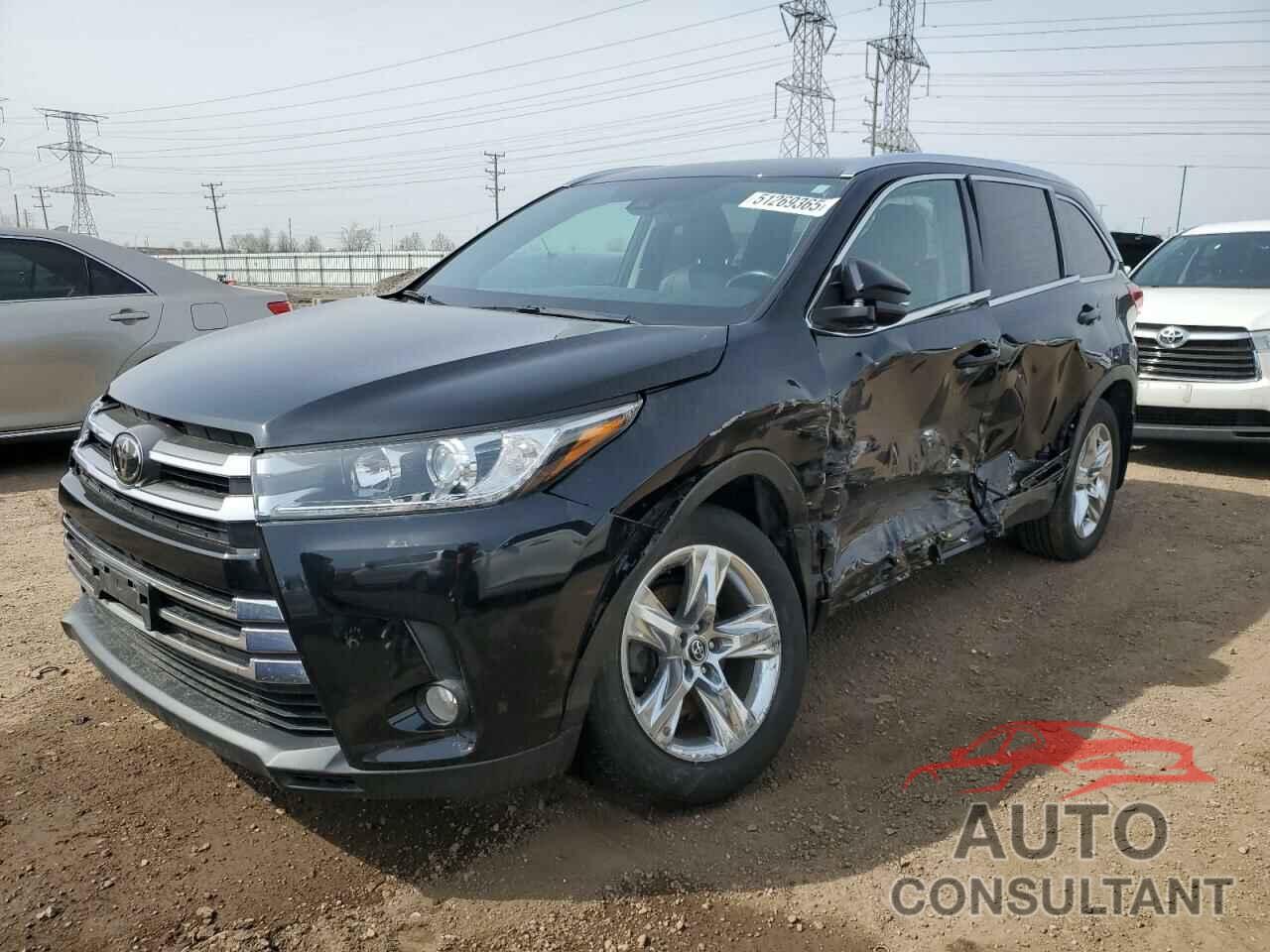 TOYOTA HIGHLANDER 2018 - 5TDDZRFH0JS486879