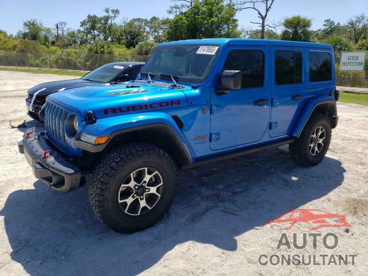 JEEP WRANGLER 2021 - 1C4HJXFG4MW724290