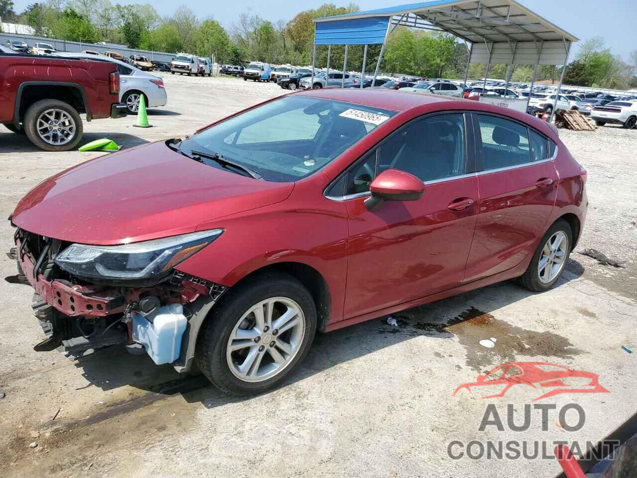 CHEVROLET CRUZE 2017 - 3G1BE6SM5HS582090