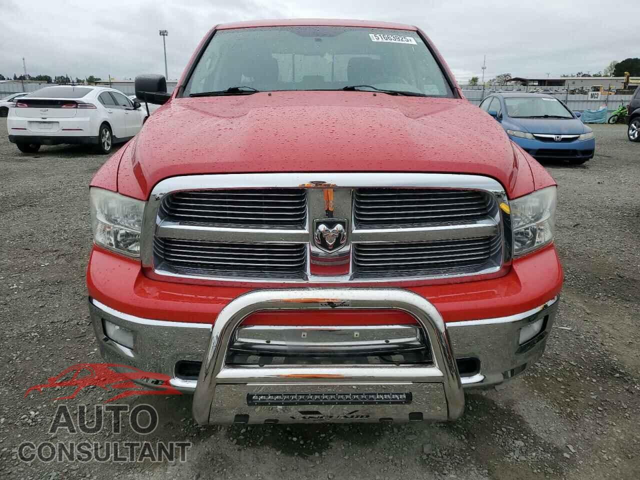 DODGE RAM 1500 2012 - 1C6RD6LTXCS113684