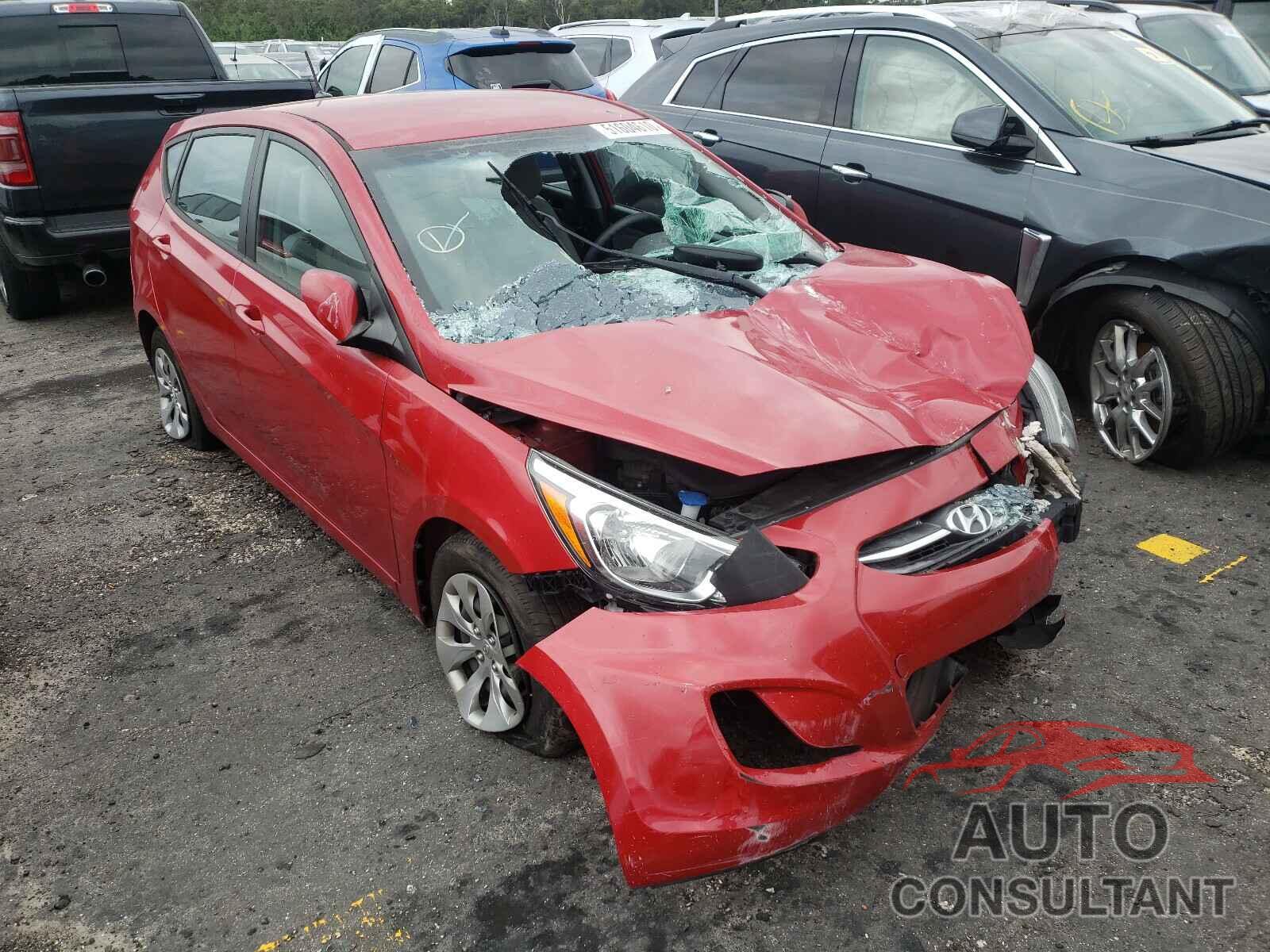 HYUNDAI ACCENT 2017 - KMHCT5AE5HU301519