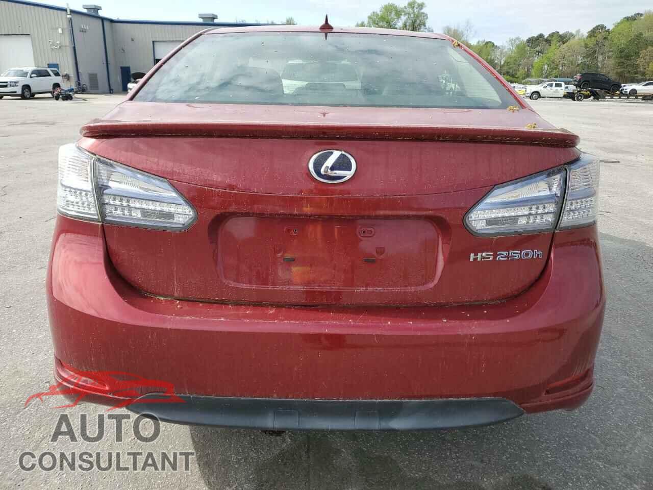 LEXUS HS 2011 - JTHBB1BA4B2043292