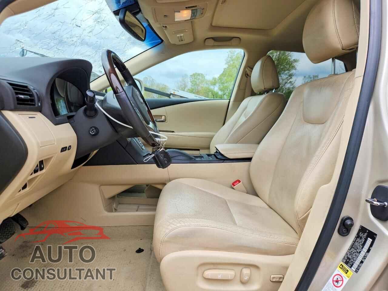 LEXUS RX350 2013 - 2T2BK1BA6DC156694