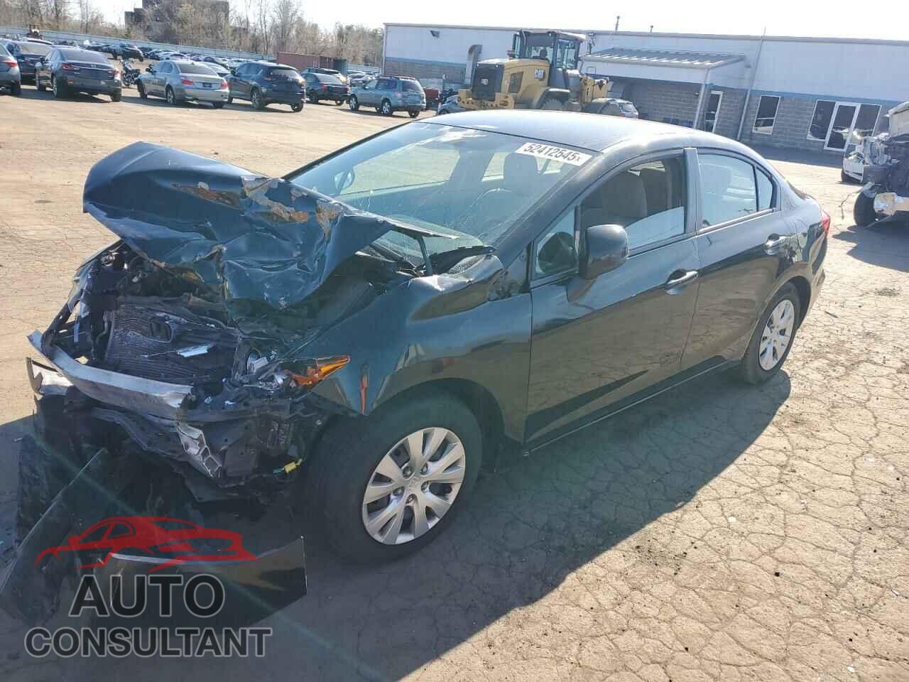 HONDA CIVIC 2012 - 2HGFB2F55CH567132
