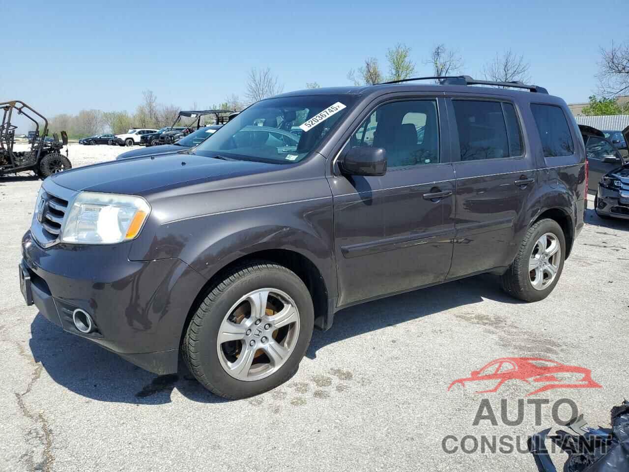HONDA PILOT 2013 - 5FNYF4H61DB056554
