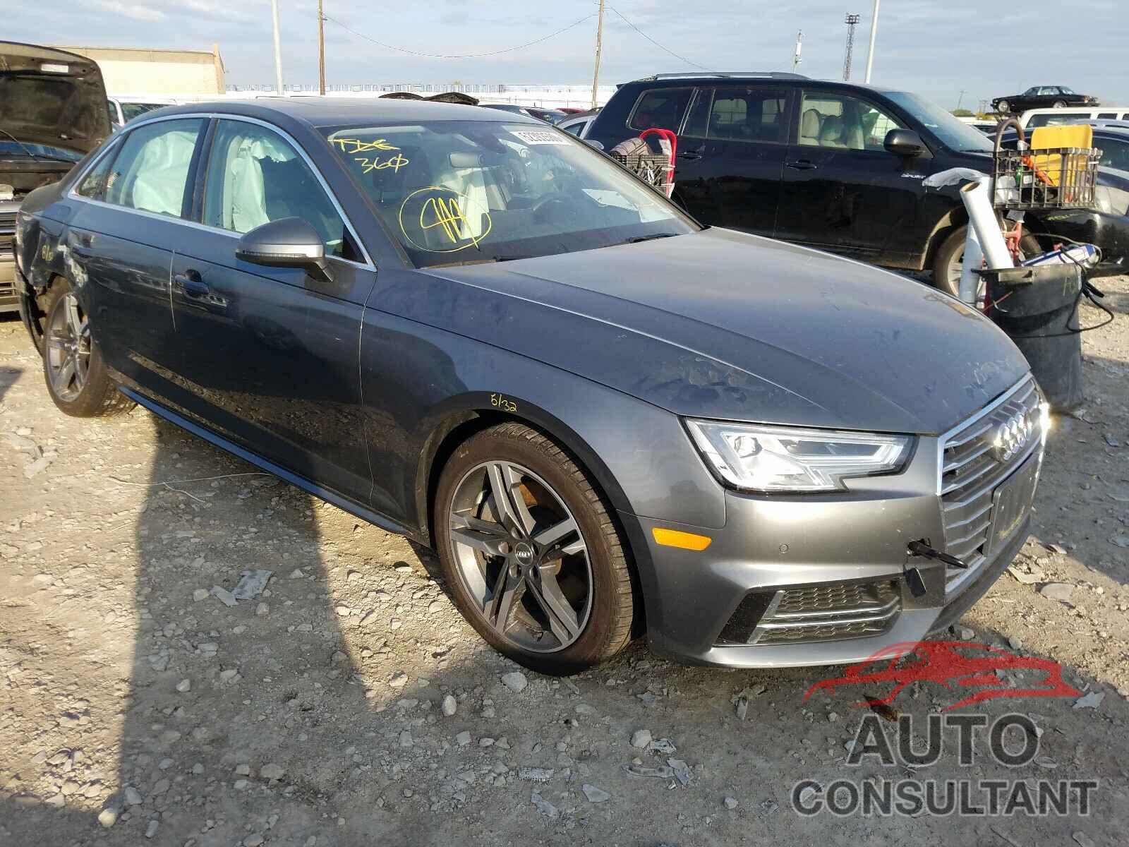 AUDI A4 2018 - WAUENAF48JA153886