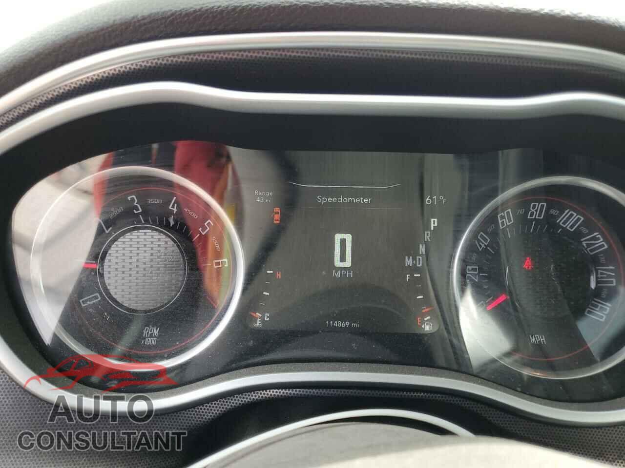 DODGE CHALLENGER 2016 - 2C3CDZAGXGH309096