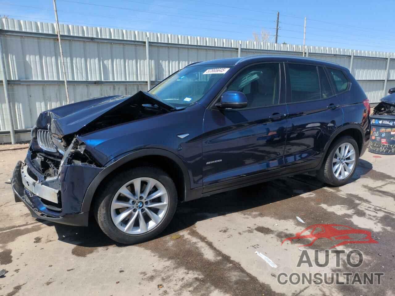 BMW X3 2017 - 5UXWZ7C30H0V93495